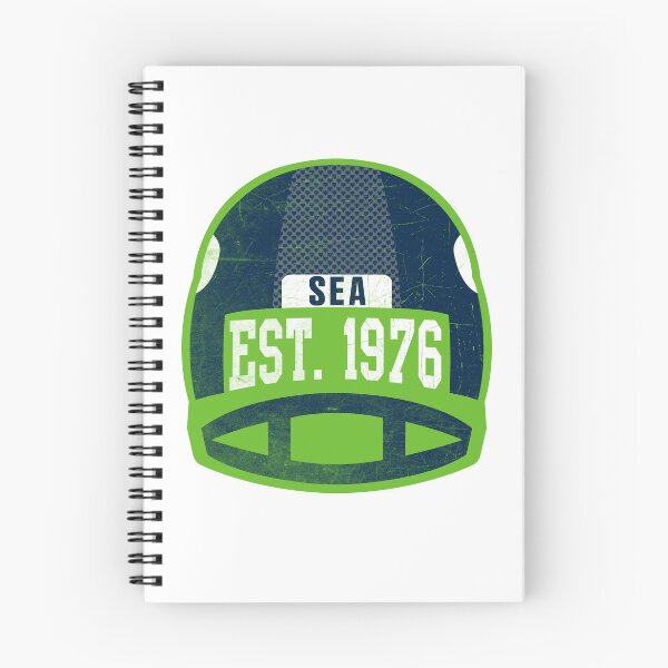Item preview, Seattle Throwback Football Helmet designed and sold by Bo-Bros-Tees.