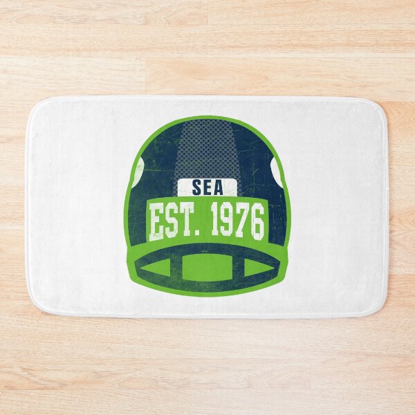 Item preview, Seattle Throwback Football Helmet designed and sold by Bo-Bros-Tees.