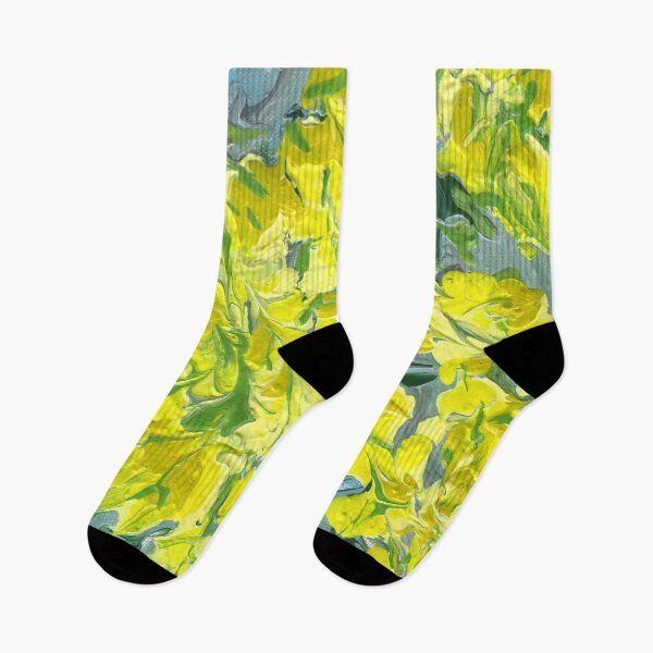 Item preview, Laburnum Paint Pour: Two designed and sold by LymphomaLass.