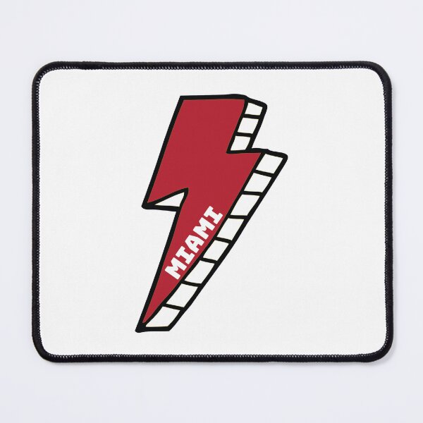 Item preview, Miami of Ohio Lightning Bolt designed and sold by kkosmicki.