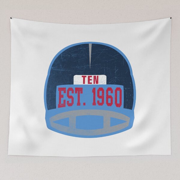 Item preview, Tennessee Throwback Football Helmet designed and sold by Bo-Bros-Tees.