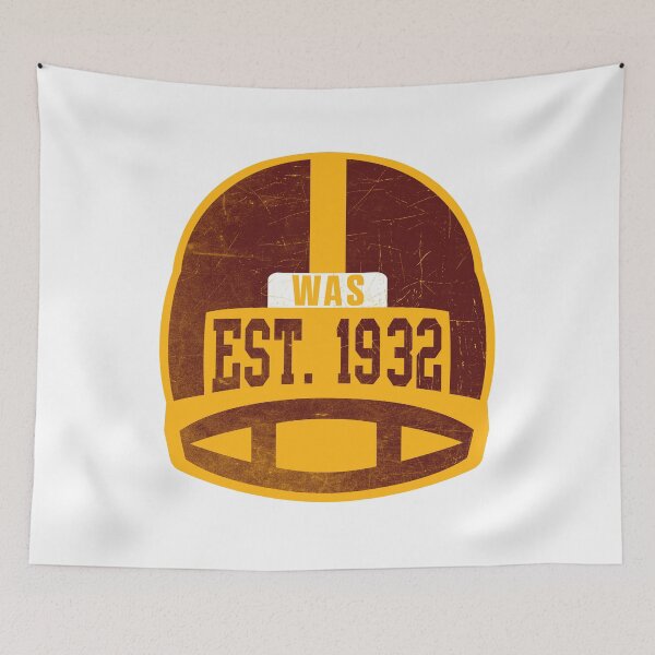 Item preview, Casco de fútbol americano retro de Washington designed and sold by Bo-Bros-Tees.