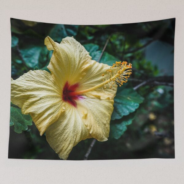 Item preview, Yellow Hibiscus In The Garden designed and sold by Douglas E. Welch Design and Photography.