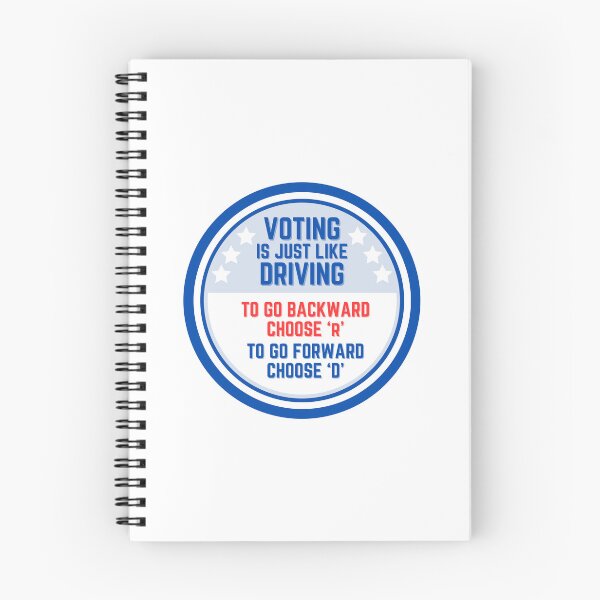 Item preview, Voting is Just Like Driving designed and sold by LyndaNoel Design.