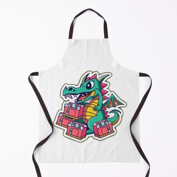 Item preview, Cartoon Dragon Gamer's Treasure designed and sold by NiftyWrx.