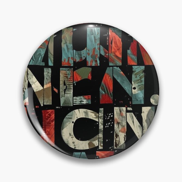 Item preview, Distressed Letters Pattern designed and sold by sheprint.
