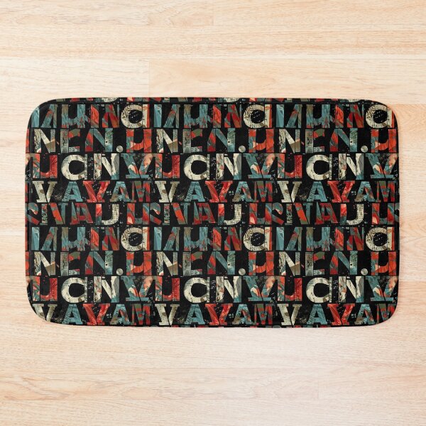 Item preview, Distressed Letters Pattern designed and sold by sheprint.