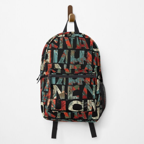 Item preview, Distressed Letters Pattern designed and sold by sheprint.
