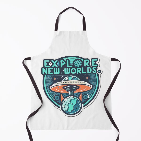 Item preview, Explore New Worlds - Pixel Art Spaceship Design designed and sold by NiftyWrx.
