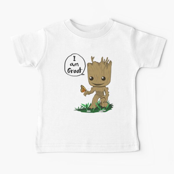 Item preview, I am Groot Style Age Size Adults Or Kids Girls Boys Baby Grow Bodysuit Gift Idea designed and sold by KR-StylePrints.