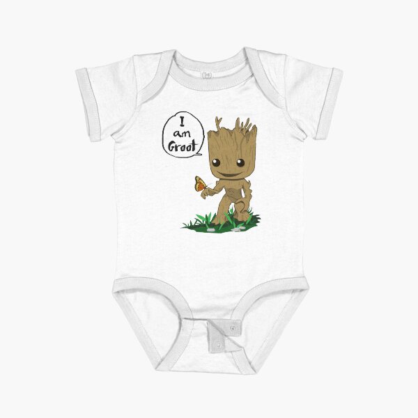 Item preview, I am Groot Style Age Size Adults Or Kids Girls Boys Baby Grow Bodysuit Gift Idea designed and sold by KR-StylePrints.