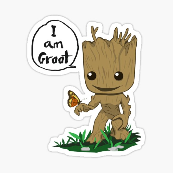 Item preview, I am Groot Style Age Size Adults Or Kids Girls Boys Baby Grow Bodysuit Gift Idea designed and sold by KR-StylePrints.