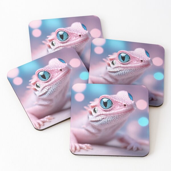 Item preview, Pink Lizard Blue Eyes  designed and sold by connie campbell.