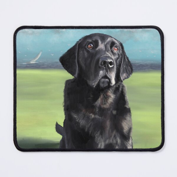 Item preview, Beautiful Black Lab Arleigh on the Coast designed and sold by abbottoons.