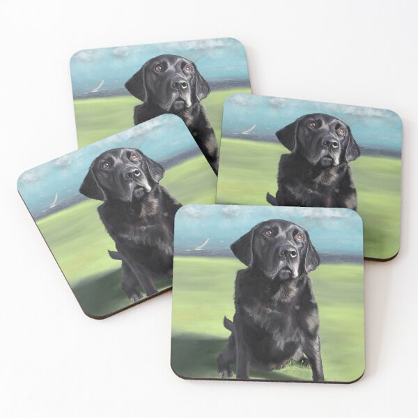 Item preview, Beautiful Black Lab Arleigh on the Coast designed and sold by abbottoons.