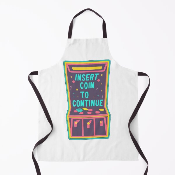 Item preview, Vintage Arcade Neon Glow - Insert Coin to Continue designed and sold by NiftyWrx.