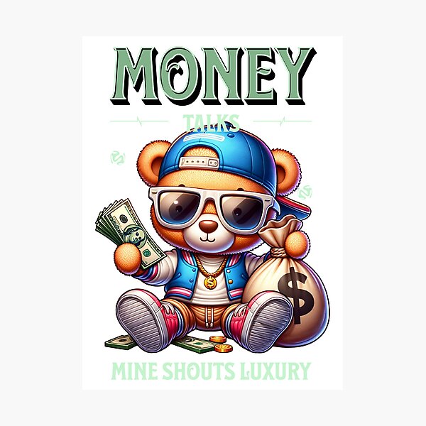 Item preview, Money Talks designed and sold by GorgeousGlo.