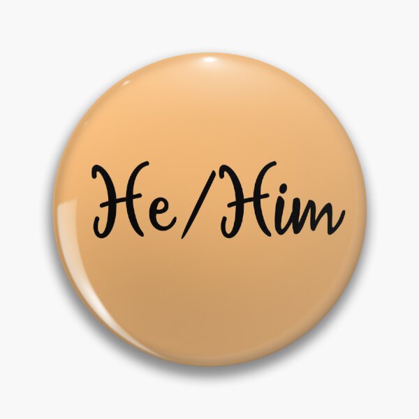 Aperçu de l'œuvre Pronoms He / Him créée et vendue par MultiFandom0682.