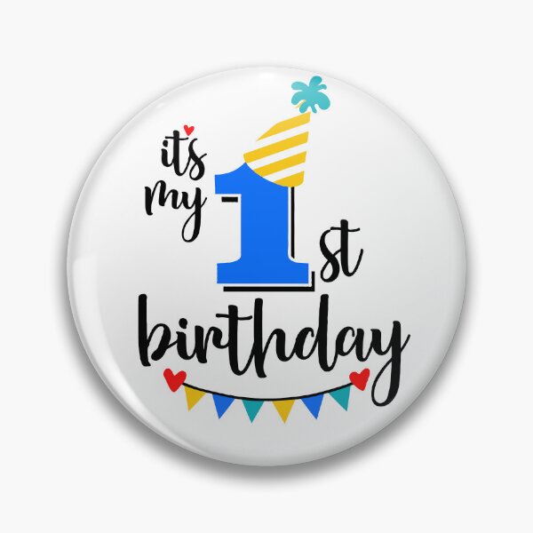 Item preview, It's My 1St First Birthday Children's Kids Boys T-Shirt designed and sold by KR-StylePrints.