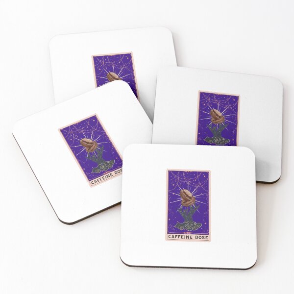 Item preview, Caffeine Dose Tarot Card: Coffee Lovers designed and sold by WeMerch-Art.