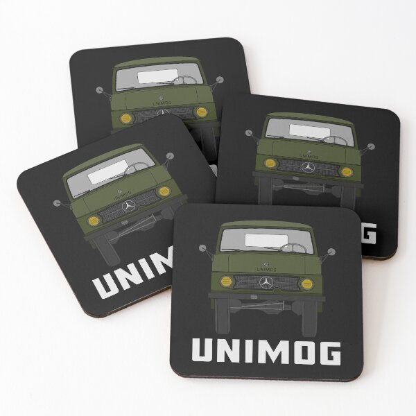 Item preview, Classic Unimog Green (on black) designed and sold by Groenendijk.