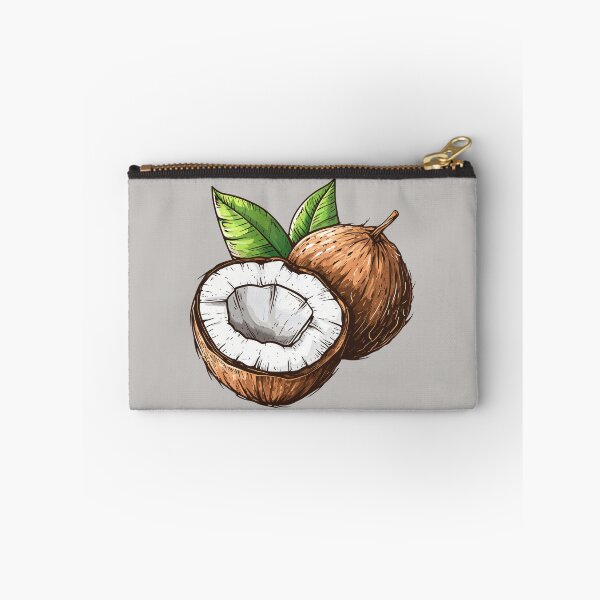 Item preview, Cool Coconut Fruit Hand Drawn Illustration Food designed and sold by meganohm.