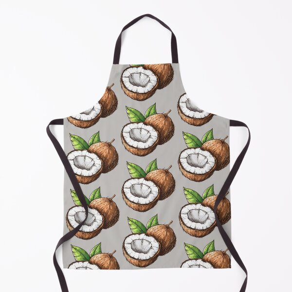 Item preview, Cool Coconut Fruit Hand Drawn Illustration Food designed and sold by meganohm.