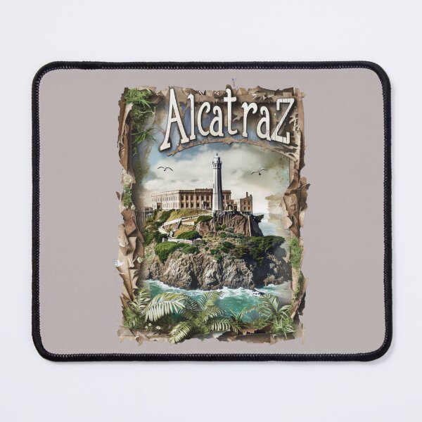 Item preview, Alcatraz, California, Cities of the World, Vintage style designed and sold by emaga.