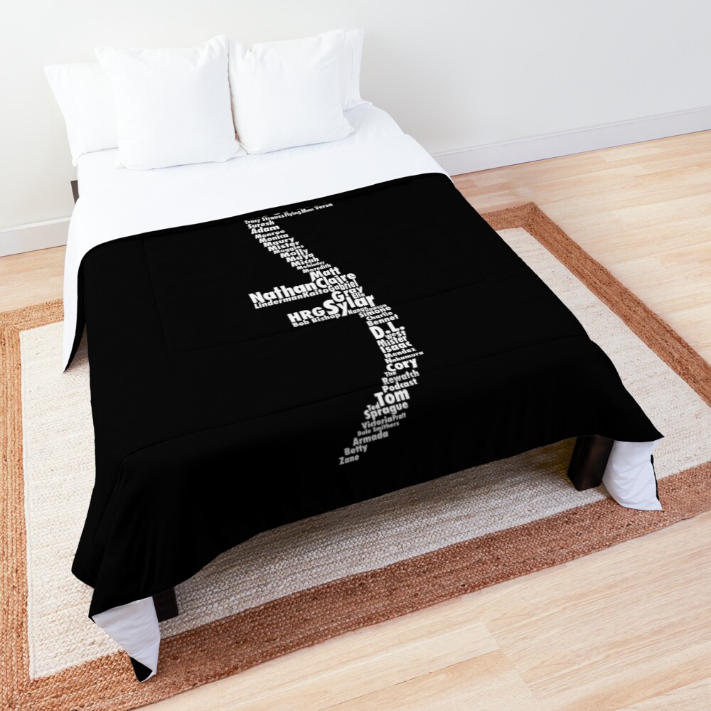 Item preview, Comforter designed and sold by Rewatch-Podcast.