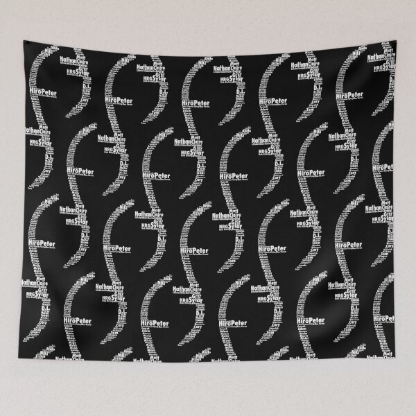 Item preview, Heroes Names Helix INVERTED designed and sold by Rewatch-Podcast.