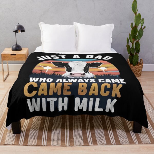 Item preview, just a dad who always came back with the milk designed and sold by JustCrafted.