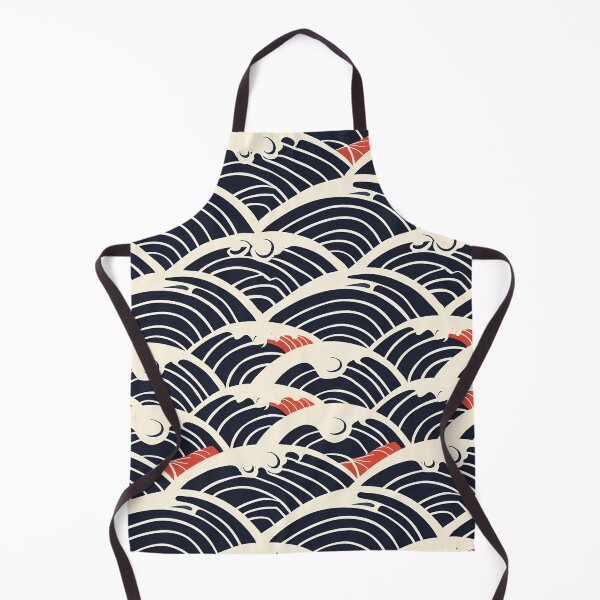 Item preview, Seamless Pattern With Minimalistic Wave Motifs designed and sold by kuralesya.