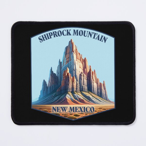 Item preview, Shiprock Mountain New Mexico designed and sold by NPStudio.