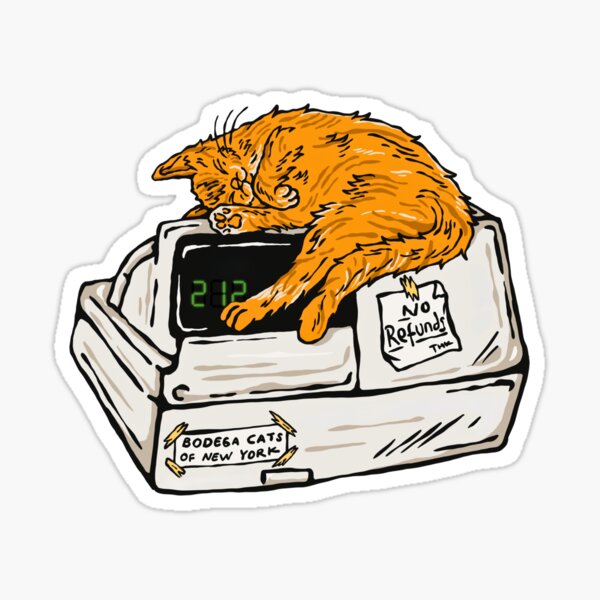 Item preview, Sleeping Bodega Cat designed and sold by Bodega Cats  of New York.