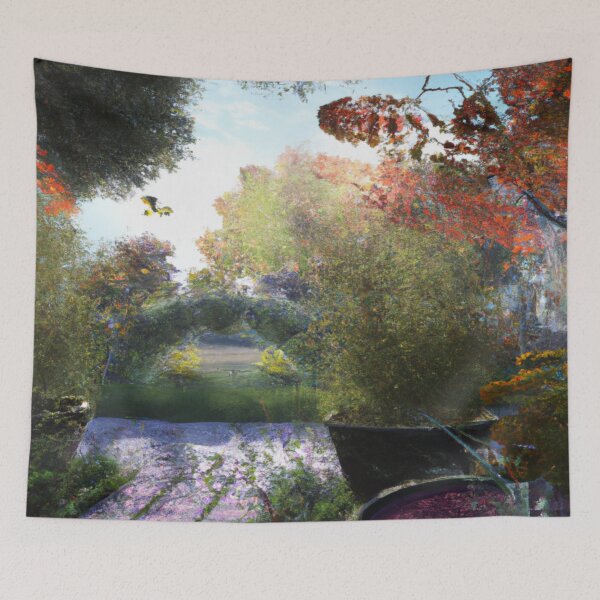 Item preview, Tranquility in Our House Garden designed and sold by jackbermess.
