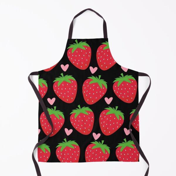 Item preview, Strawberry And Heart Pattern designed and sold by RedPumpFlash.