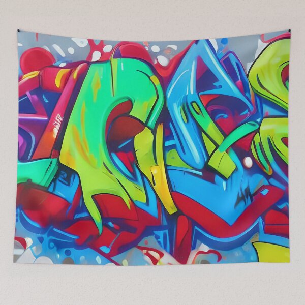 Item preview, Urban Street Art – Bold Abstract Modern Graffiti Design | 203 designed and sold by City Graffix Design Co..