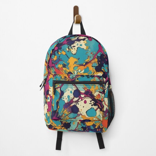Item preview, Abstract Colorful Paint Splatter Pattern designed and sold by calibrit.