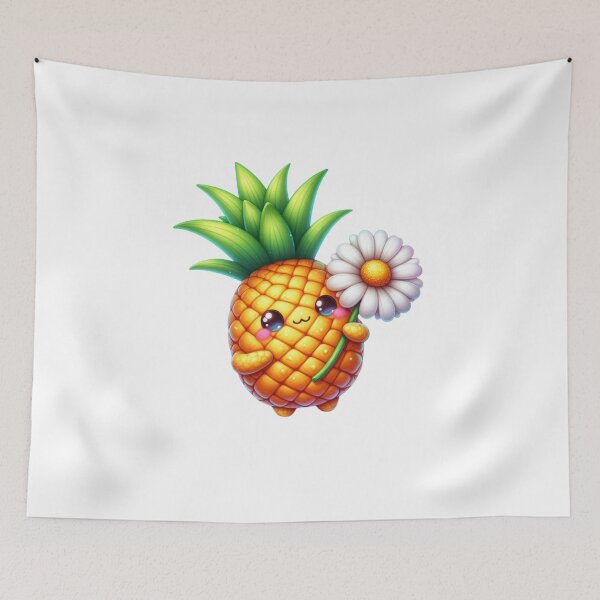 Item preview, Pineapple kawaii daisy designed and sold by Josie37.