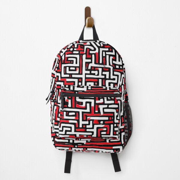 Item preview, Red and White Wiggles designed and sold by Zenvo.