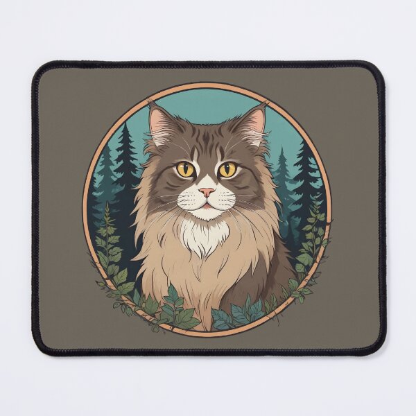 Item preview, Norwegian Forest Cat designed and sold by WildlifeInc.