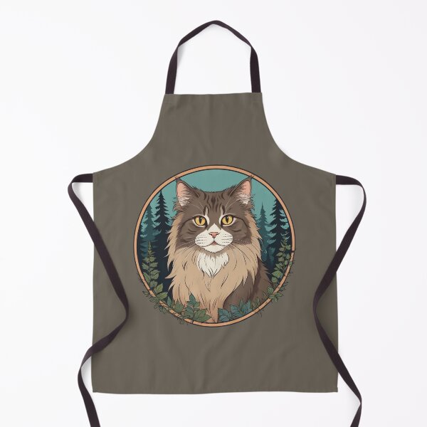 Item preview, Norwegian Forest Cat designed and sold by WildlifeInc.