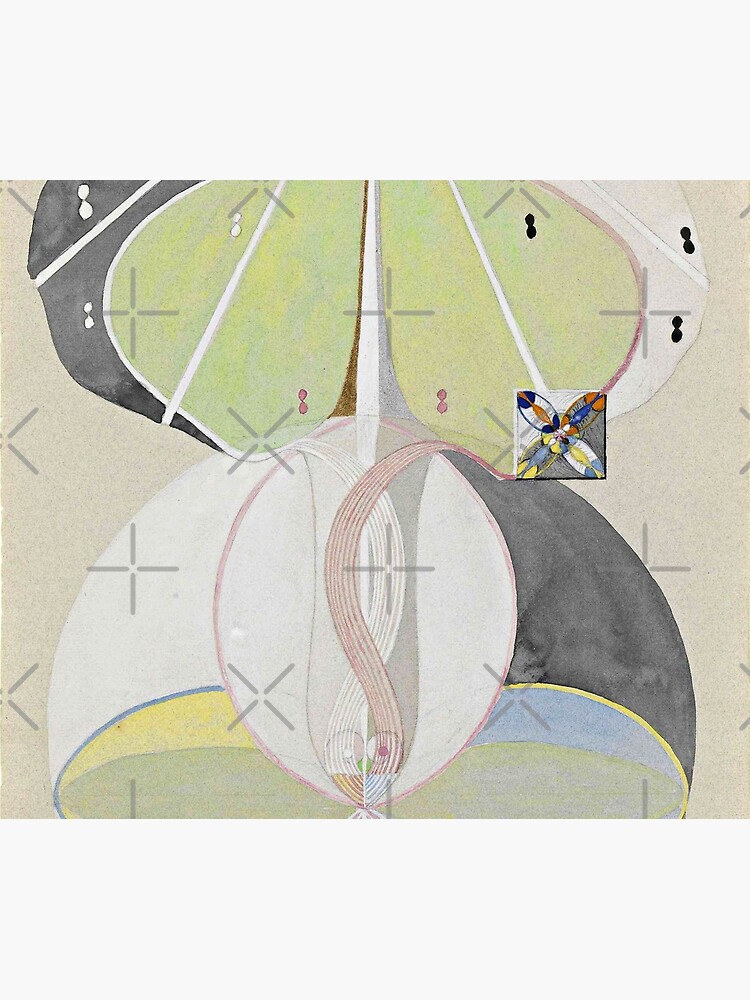 HD Tree of Knowledge No. 5, by Hilma af Klint 1907 HIGH DEFINITION by mindthecherry