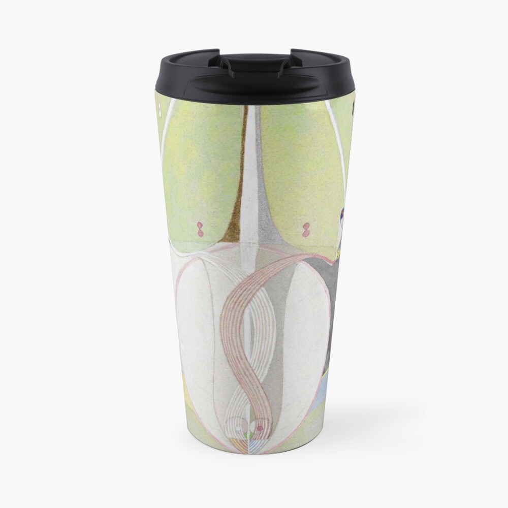 HD Tree of Knowledge No. 5, by Hilma af Klint 1907 HIGH DEFINITION Travel Mug