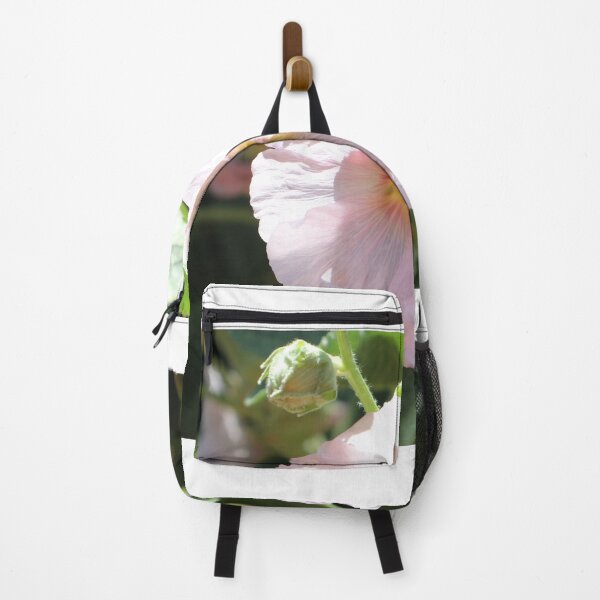 Item preview, Pink Hollyhock flower designed and sold by PresMatPlays.