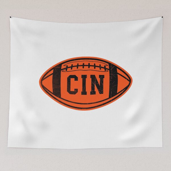 Item preview, Cincinnati Retro Throwback Football designed and sold by Bo-Bros-Tees.