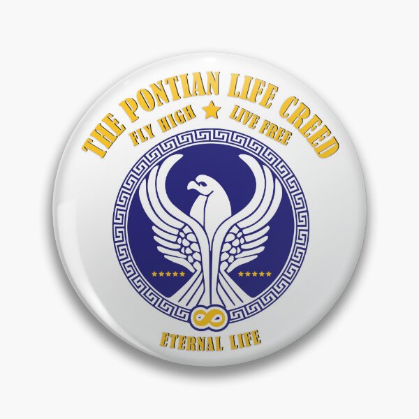 Item preview, SK Pontian Life Creed - Fly High - Live Free - Eternal Life designed and sold by SueKnox.
