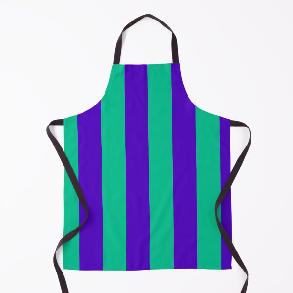 Item preview, Retro 80's Stripes in Blue and Green designed and sold by Deutschic.