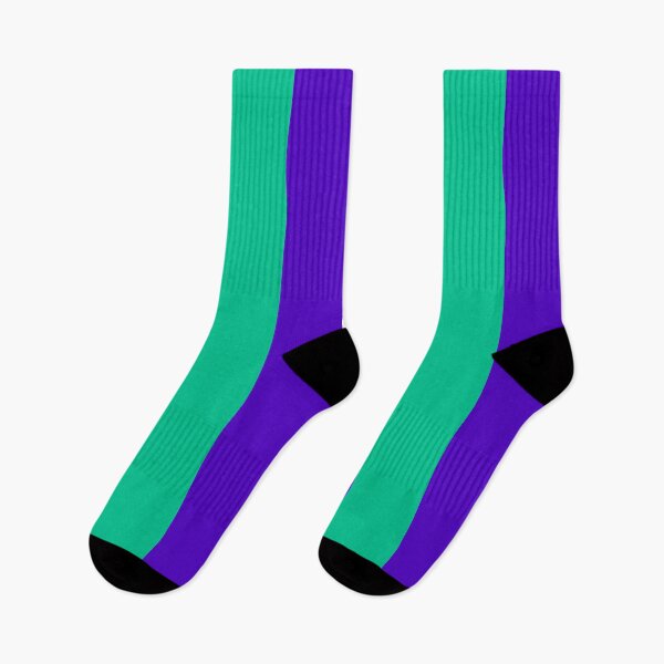 Item preview, Retro 80's Stripes in Blue and Green designed and sold by Deutschic.