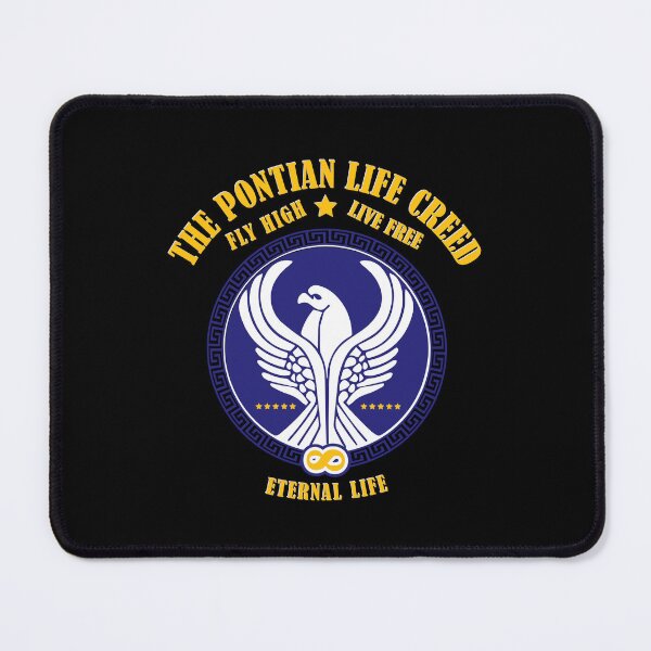 Item preview, SK Pontian Life Creed - Fly High - Live Free - Eternal Life designed and sold by SueKnox.
